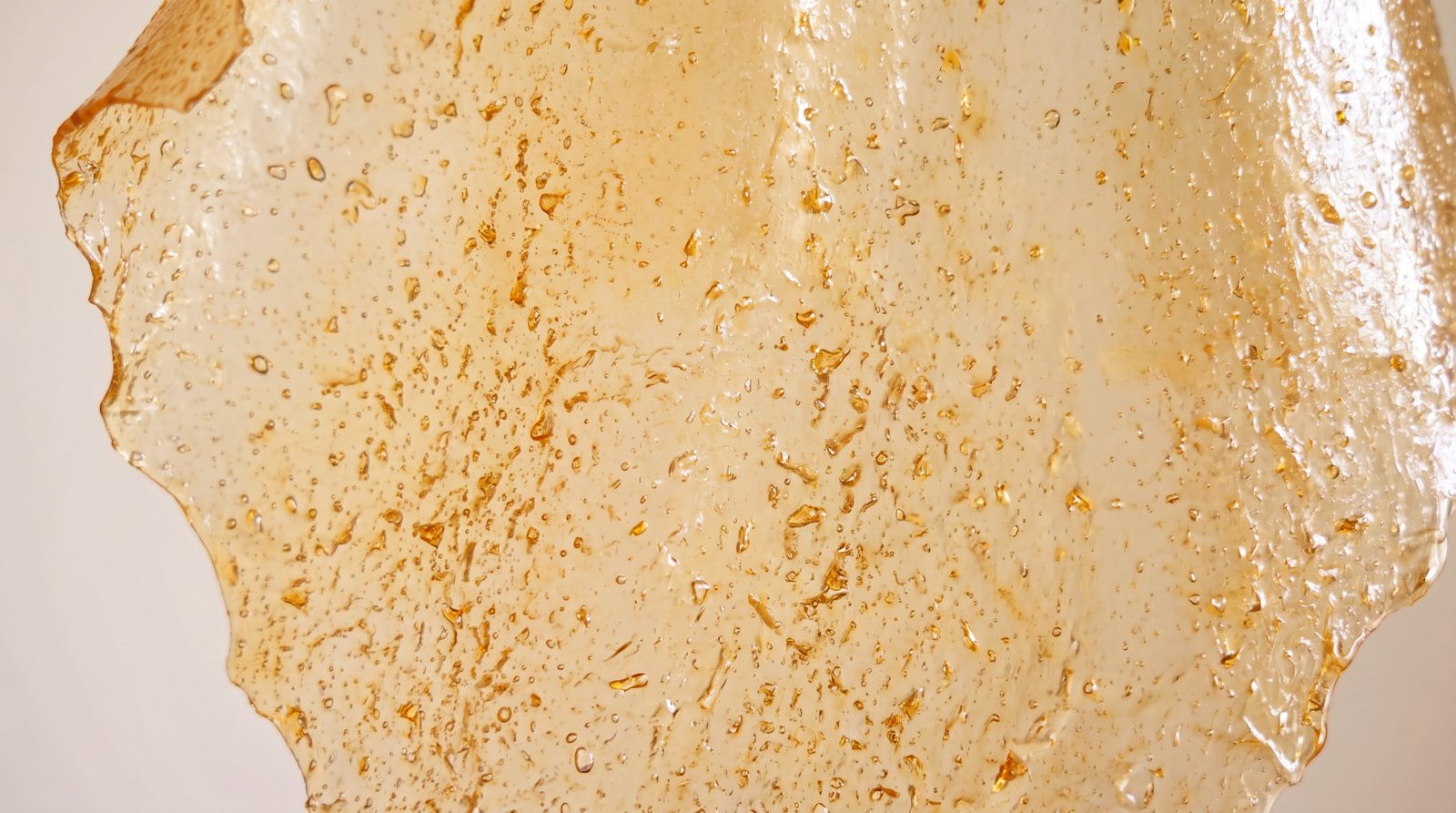 Film de celulosa visto de cerca