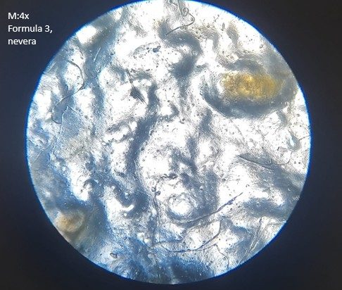 Film de celulosa al microscopio (4x)